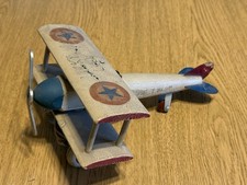 Folk Art Lucky Lindy Spirit of Oak Cliff Toy Airplane Dallas Charles Lindbergh picture