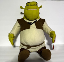 Hasbro DreamWorks Shrek 2 Jumbo Shrek Plush Stuffed Animal w/ Tags 2004 RARE picture