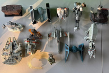 Star Wars Action Fleet Vehicle & Figure Lot Millennium Falcon X-Wing AT-AT Yoda picture