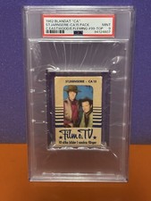 RARE 1962 DUTCH UNOPENED GUM PACK - CLINT EASTWOOD/ ERIC FLEMING = PSA 9 MINT picture