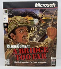 Close Combat A Bridge Too Far Microsoft PC CD-ROM Windows 95/98 Mac Big Box picture