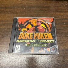 2002 Duke Nukem Manhattan Project PC CD-ROM Computer Video Game Complete CIB  picture