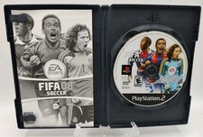 FIFA Soccer 08 - (Sony PlayStation 2 PS2, 2007) *CIB* VGC* Black Label* Tested picture
